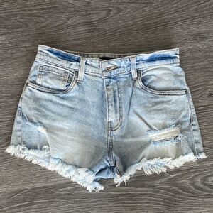 Kut from the Kloth Light Wash Jean Shorts